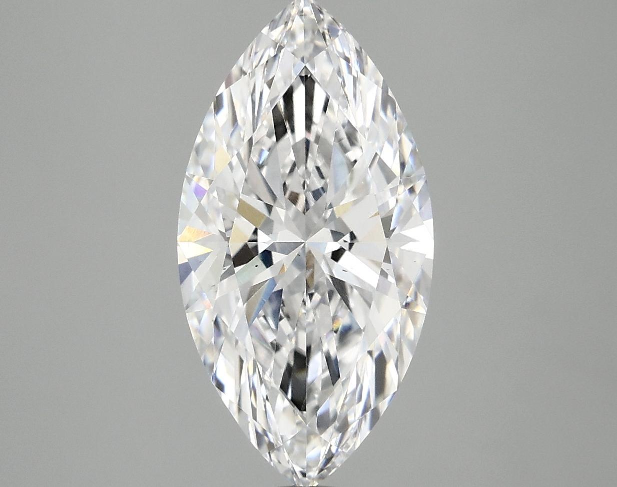 3.02 Carat Marquise Shaped Ideal Cut VS2 IGI Certified Lab Grown Diamond