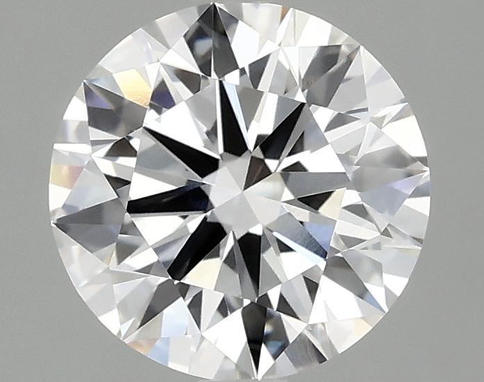 2.05 Carat Round Shaped Ideal Cut VVS2 IGI Certified Lab Grown Diamond