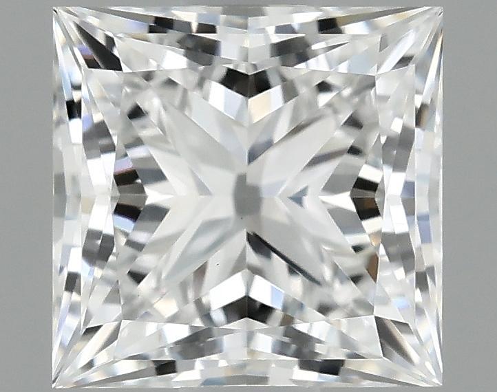 1.09 Carat Princess Shaped Ideal Cut VVS2 IGI Certified Lab Grown Diamond