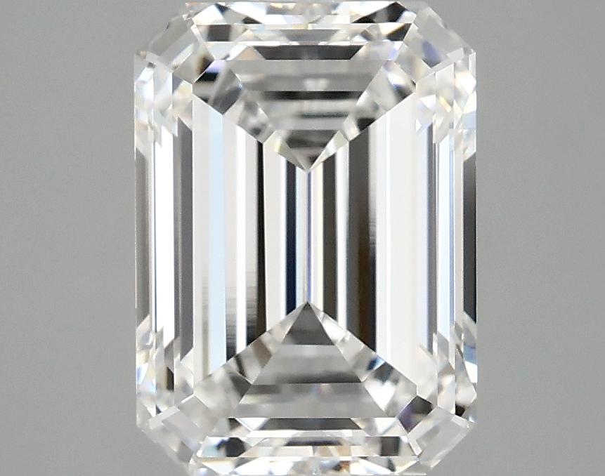 3.06 Carat Emerald Shaped Excellent Cut VS1 IGI Certified Lab Grown Diamond