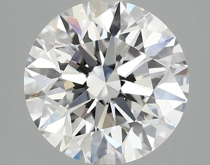 2.05 Carat Round Shaped Excellent Cut VVS2 IGI Certified Lab Grown Diamond