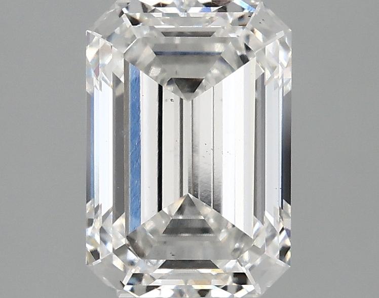 2.1 Carat Emerald Shaped Ideal Cut VS2 IGI Certified Lab Grown Diamond