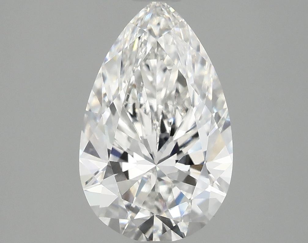 2.02 Carat Pear Shaped Ideal Cut VVS2 IGI Certified Lab Grown Diamond