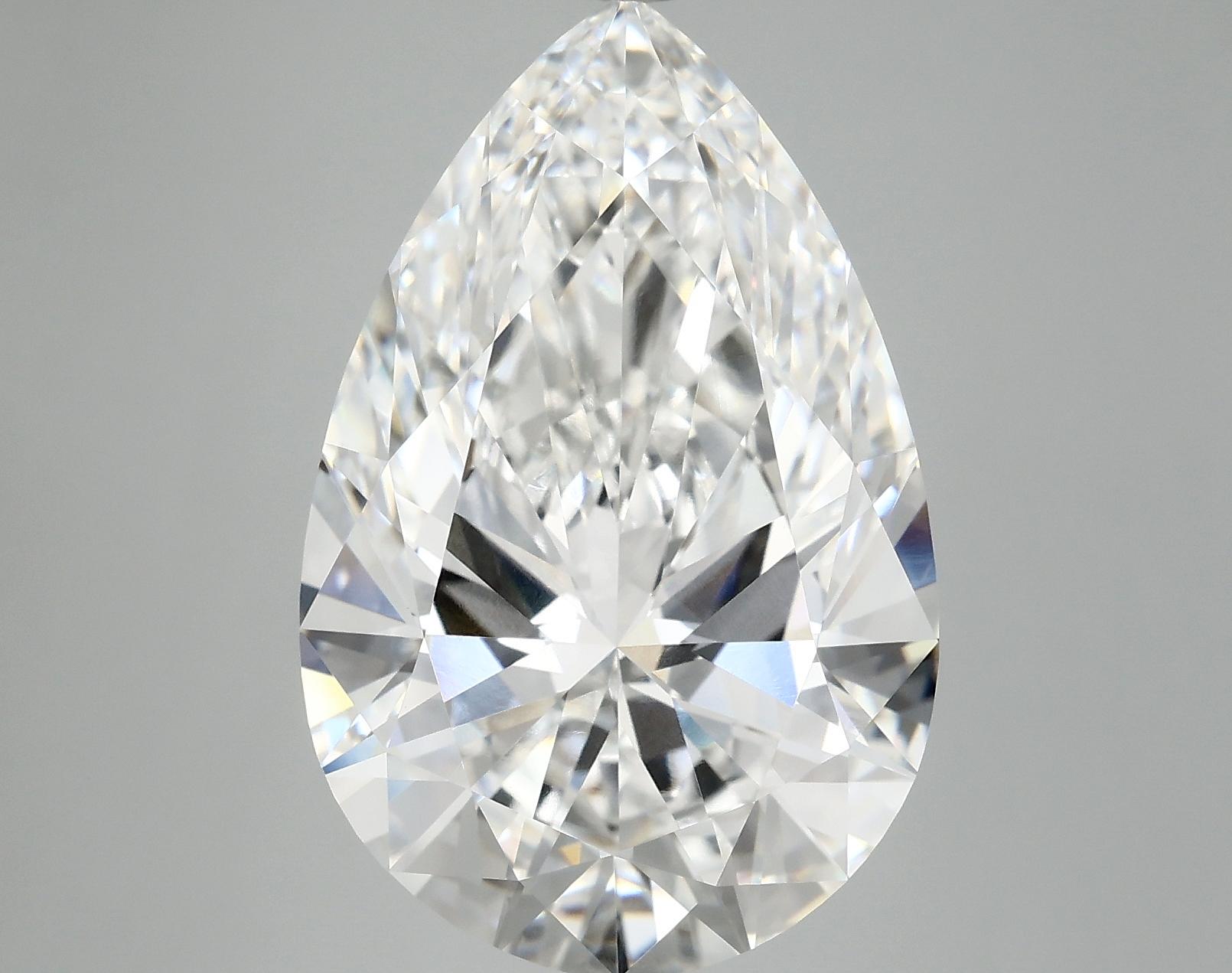 10.33 Carat Pear Shaped Excellent Cut VVS2 IGI Certified Lab Grown Diamond