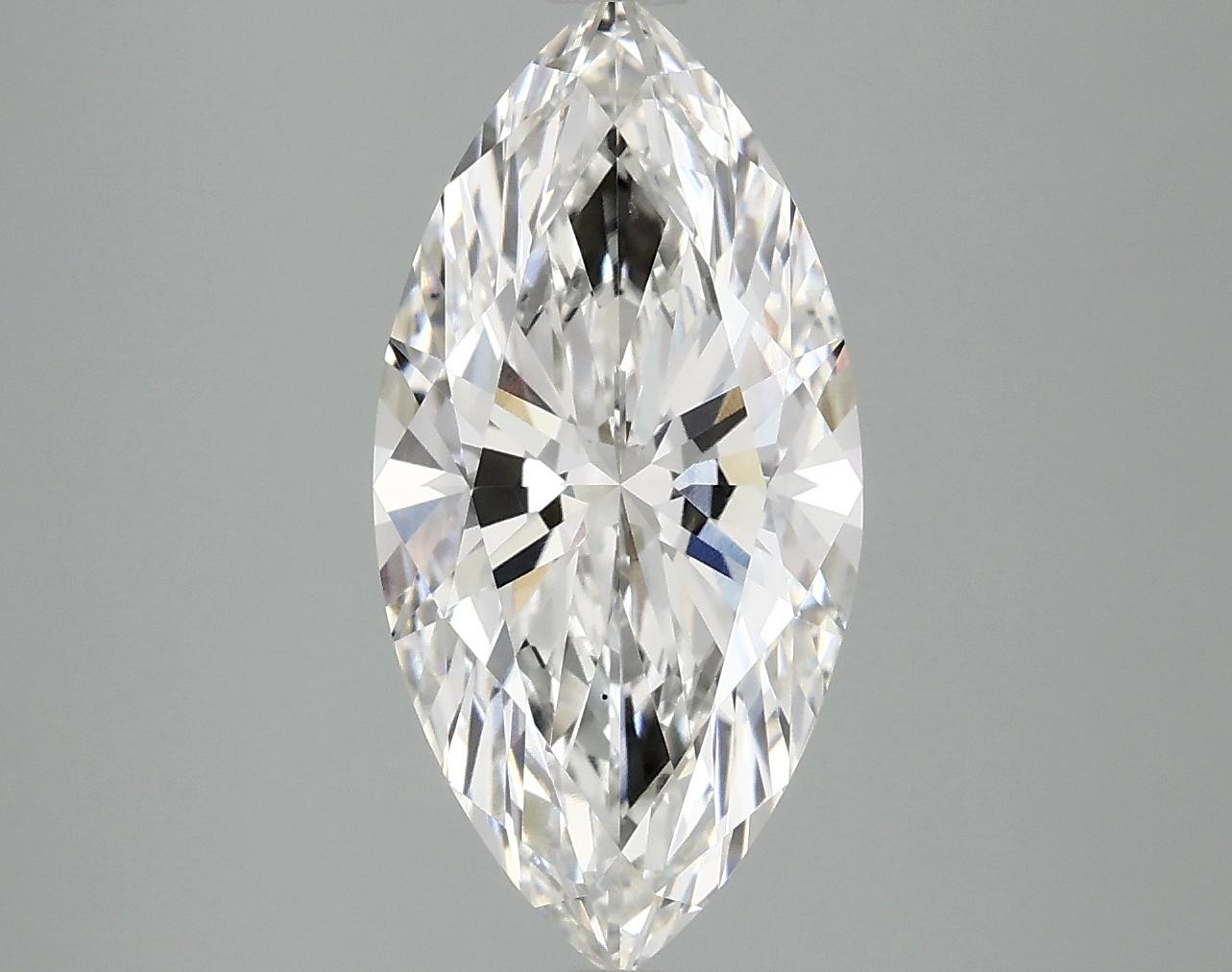 3.08 Carat Marquise Shaped Ideal Cut VS1 IGI Certified Lab Grown Diamond