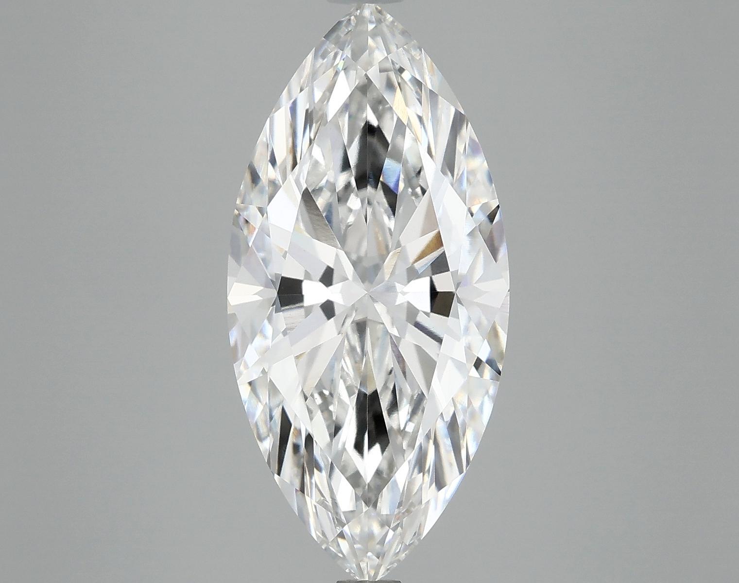 4.83 Carat Marquise Shaped Excellent Cut VVS2 IGI Certified Lab Grown Diamond