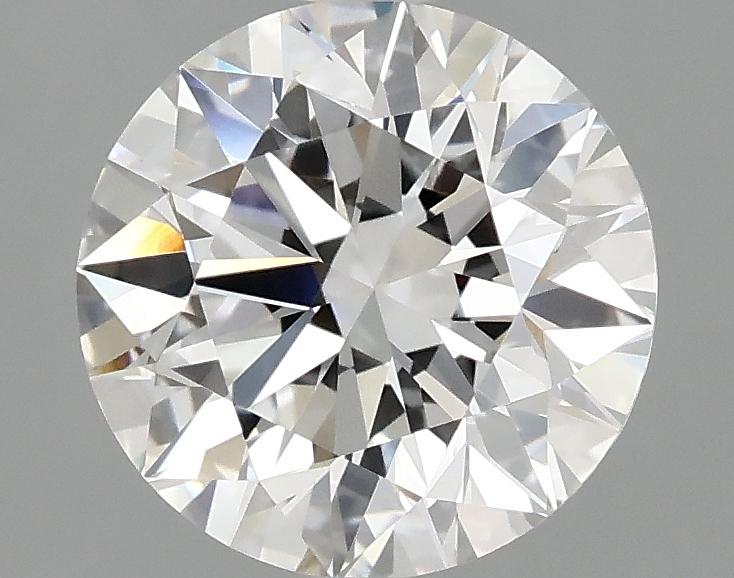 2.5 Carat Round Shaped Excellent Cut VVS2 IGI Certified Lab Grown Diamond