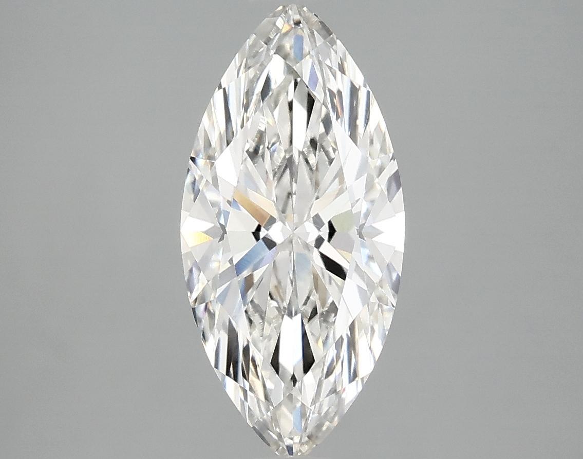 2.02 Carat Marquise Shaped Excellent Cut VVS2 IGI Certified Lab Grown Diamond