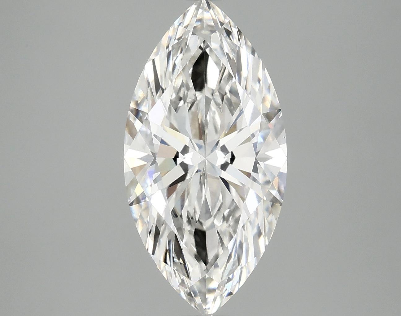 3.05 Carat Marquise Shaped Ideal Cut VS1 IGI Certified Lab Grown Diamond