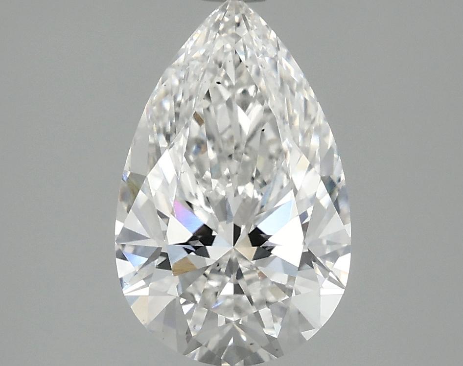 2.03 Carat Pear Shaped Ideal Cut VS2 IGI Certified Lab Grown Diamond