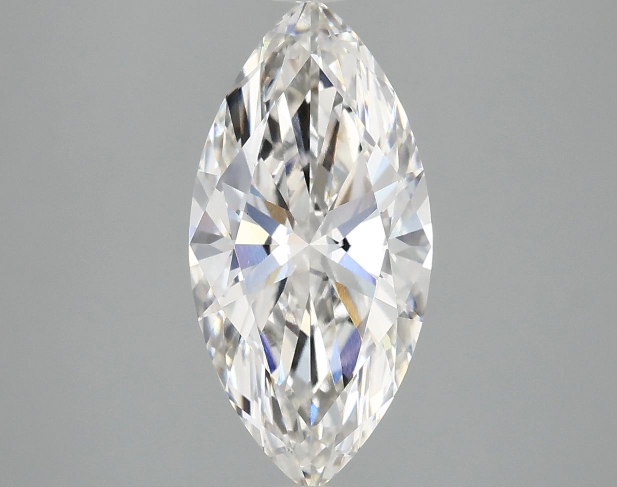 2.5 Carat Marquise Shaped Ideal Cut VS1 IGI Certified Lab Grown Diamond