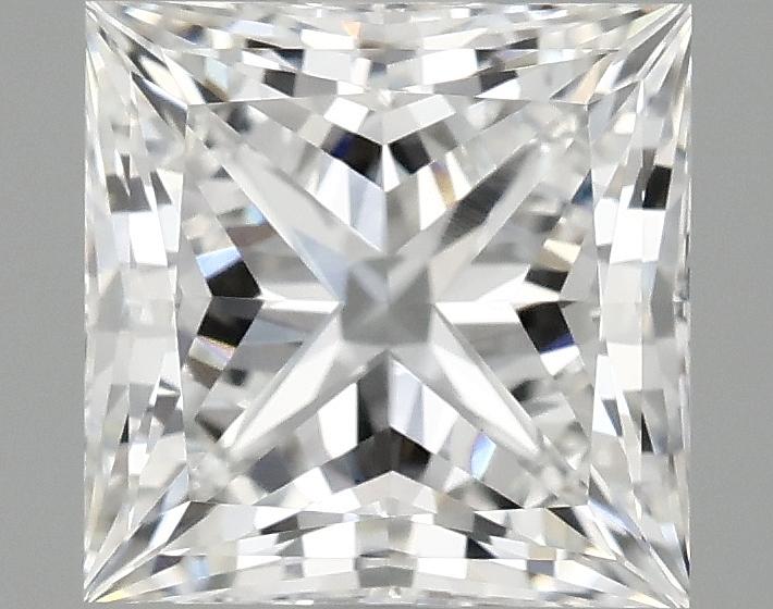 2.06 Carat Princess Shaped Ideal Cut VVS2 IGI Certified Lab Grown Diamond