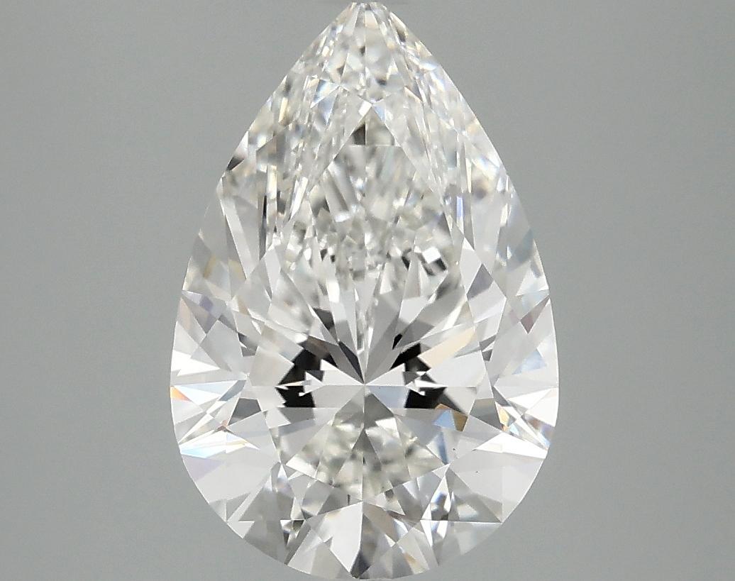 3.06 Carat Pear Shaped Excellent Cut VS1 IGI Certified Lab Grown Diamond