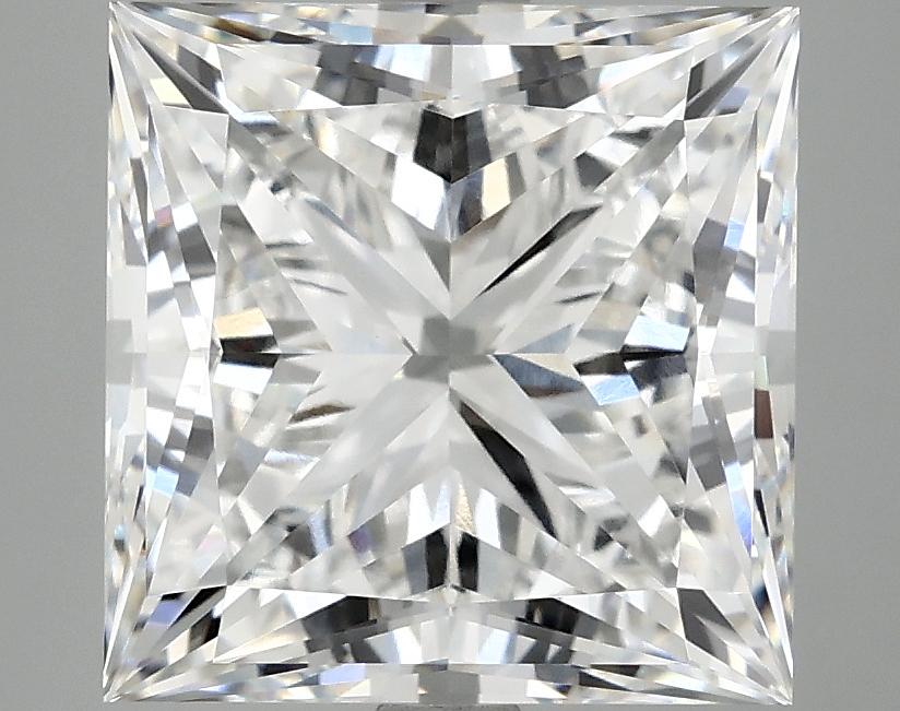 4.94 Carat Princess Shaped Ideal Cut VVS2 IGI Certified Lab Grown Diamond