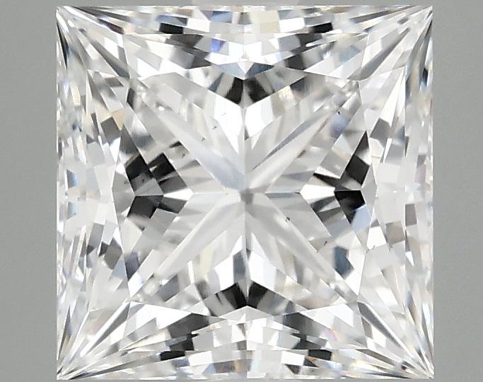 2.87 Carat Princess Shaped Ideal Cut VS2 IGI Certified Lab Grown Diamond