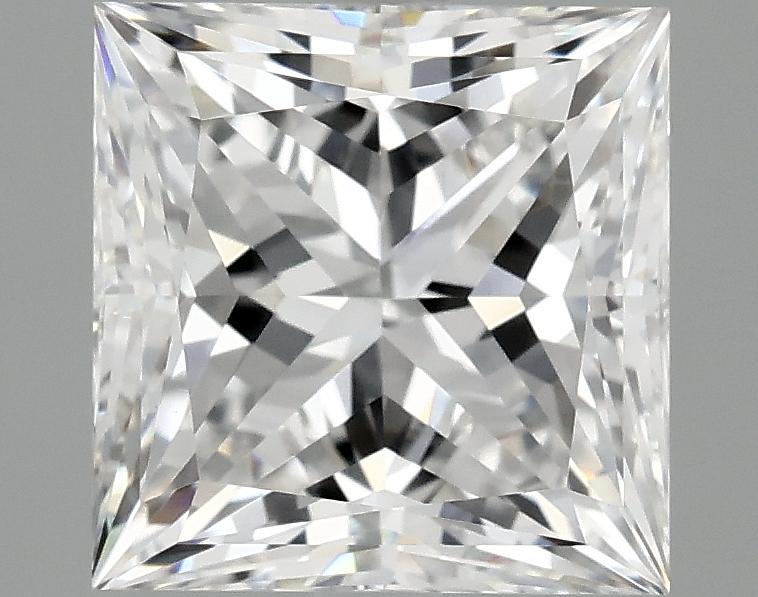2.46 Carat Princess Shaped Ideal Cut VVS2 IGI Certified Lab Grown Diamond