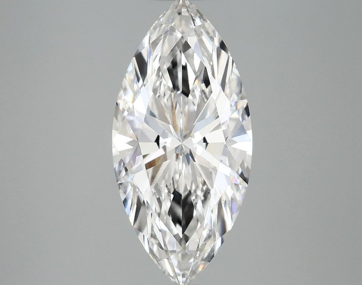 3.09 Carat Marquise Shaped Excellent Cut VS1 IGI Certified Lab Grown Diamond