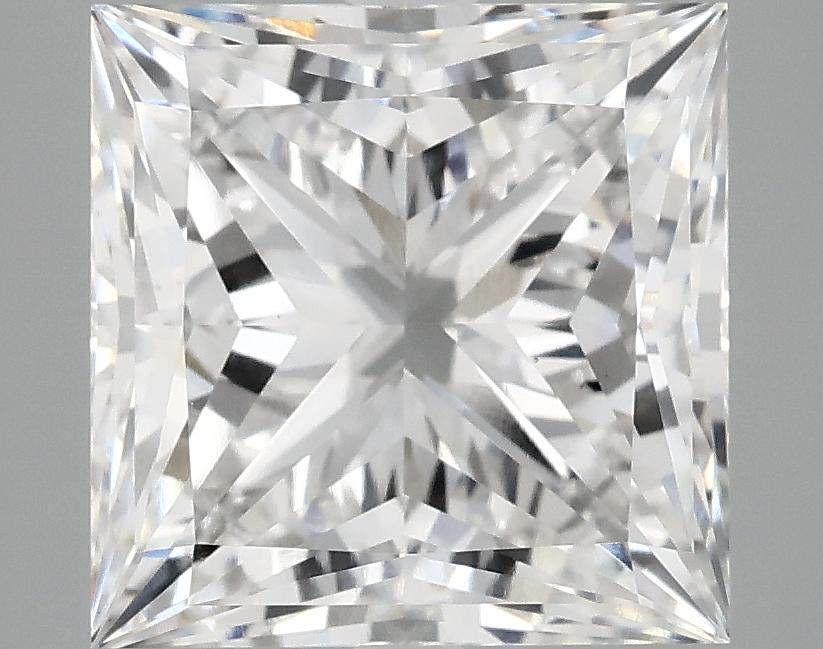 5.09 Carat Princess Shaped Ideal Cut VS1 IGI Certified Lab Grown Diamond