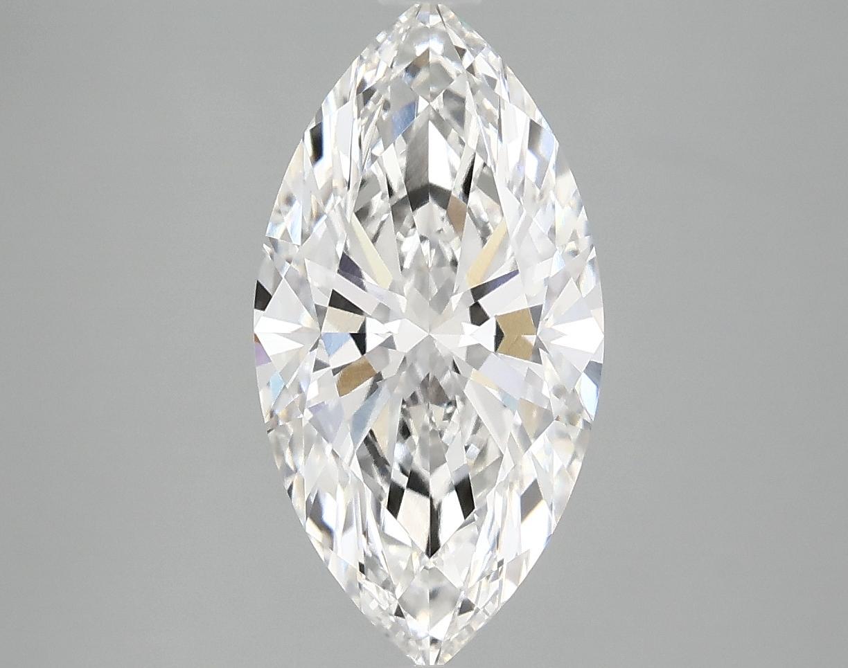 2.9 Carat Marquise Shaped Ideal Cut VVS2 IGI Certified Lab Grown Diamond