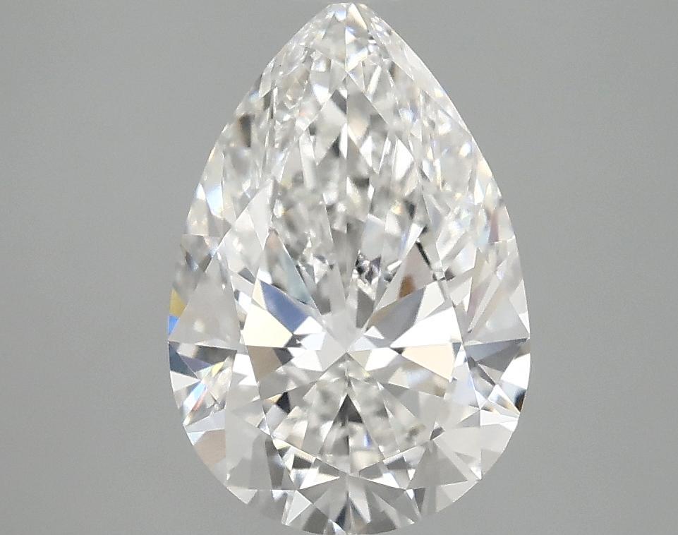 2.5 Carat Pear Shaped Excellent Cut VVS2 IGI Certified Lab Grown Diamond