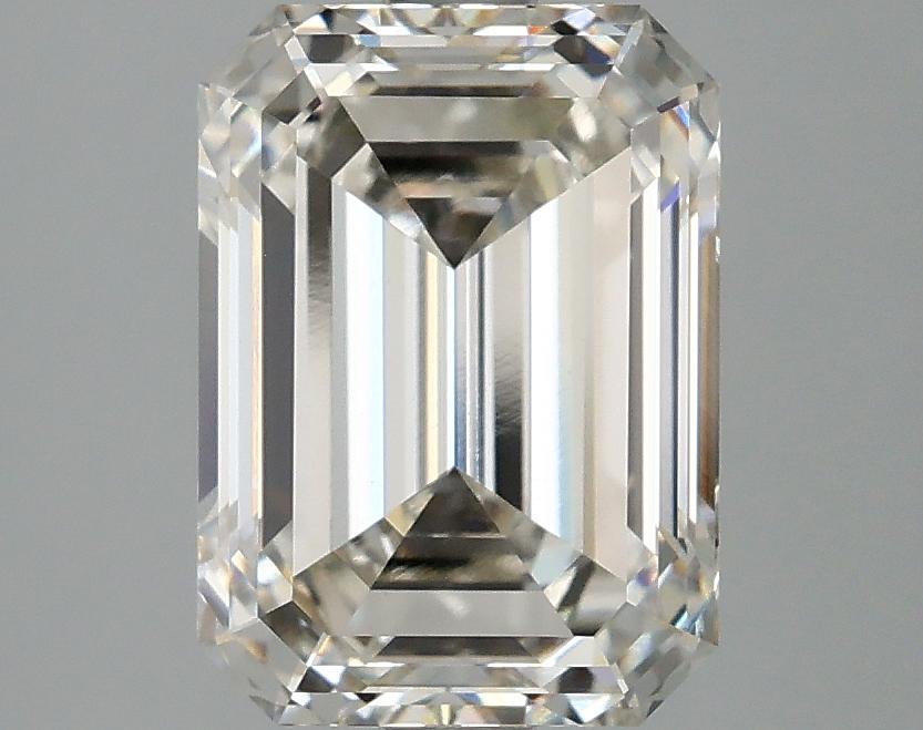 3.09 Carat Emerald Shaped Excellent Cut VS1 IGI Certified Lab Grown Diamond
