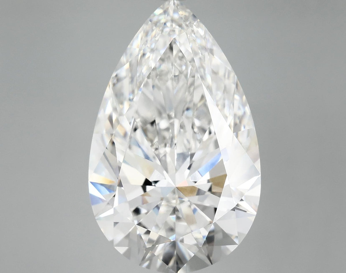 10.07 Carat Pear Shaped Ideal Cut VVS2 IGI Certified Lab Grown Diamond