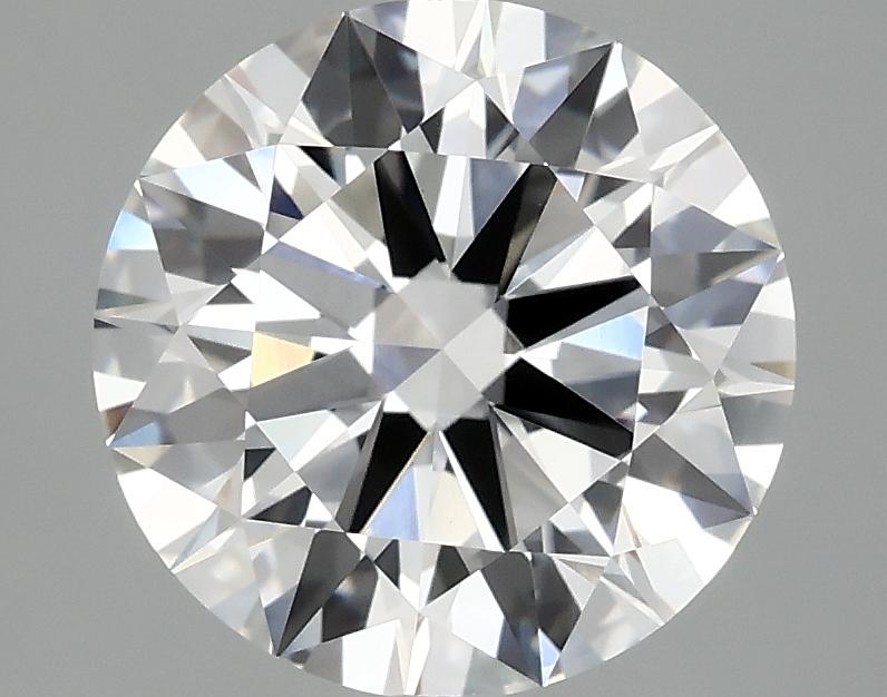 3.09 Carat Round Shaped Ideal Cut VVS2 IGI Certified Lab Grown Diamond