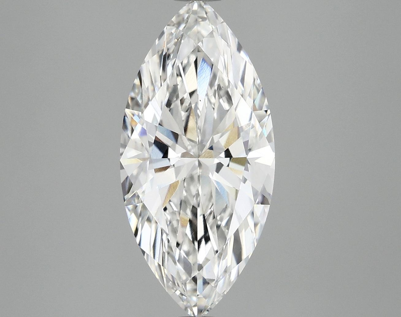 3.0 Carat Marquise Shaped Excellent Cut VS1 IGI Certified Lab Grown Diamond