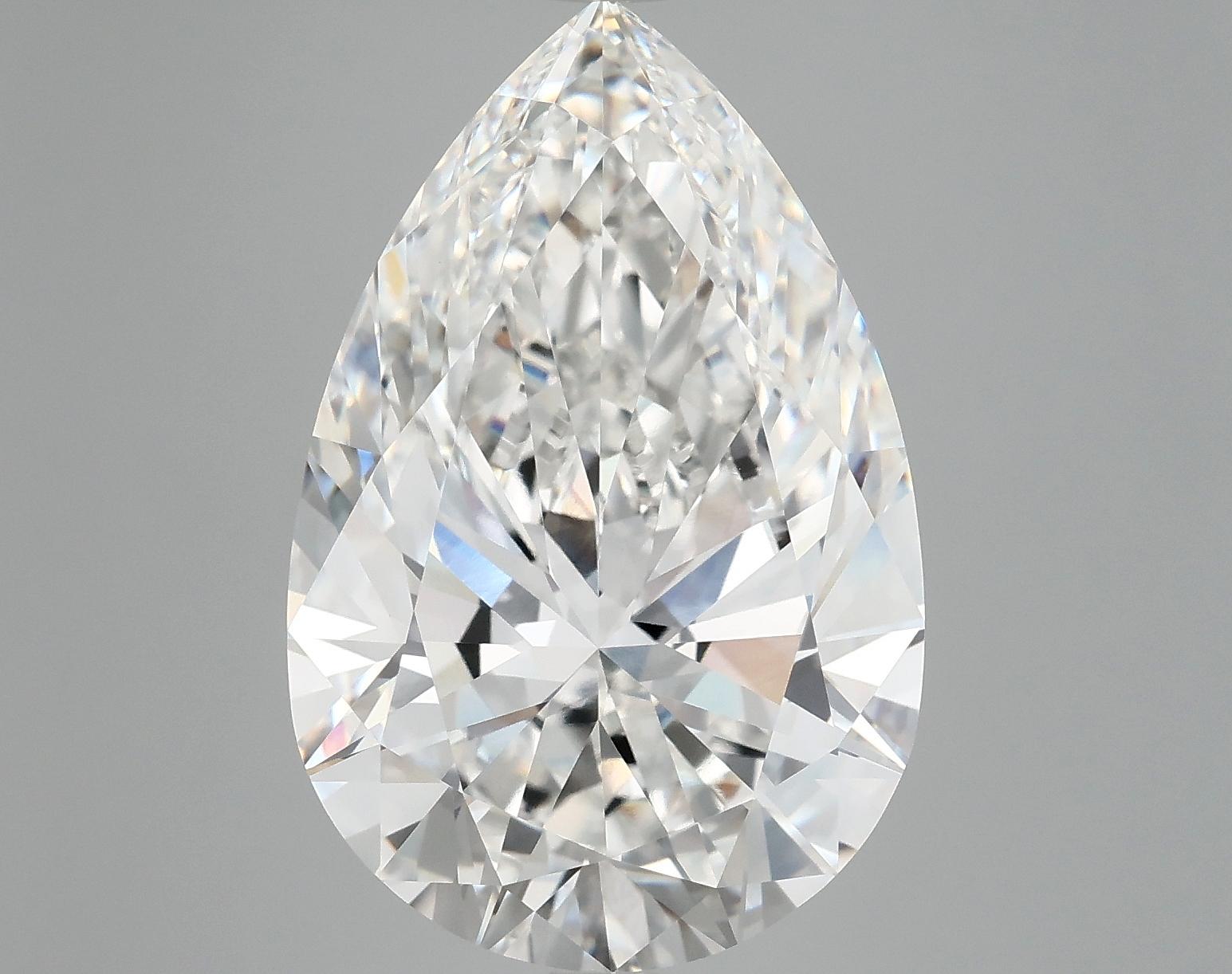 10.19 Carat Pear Shaped Excellent Cut VVS2 IGI Certified Lab Grown Diamond