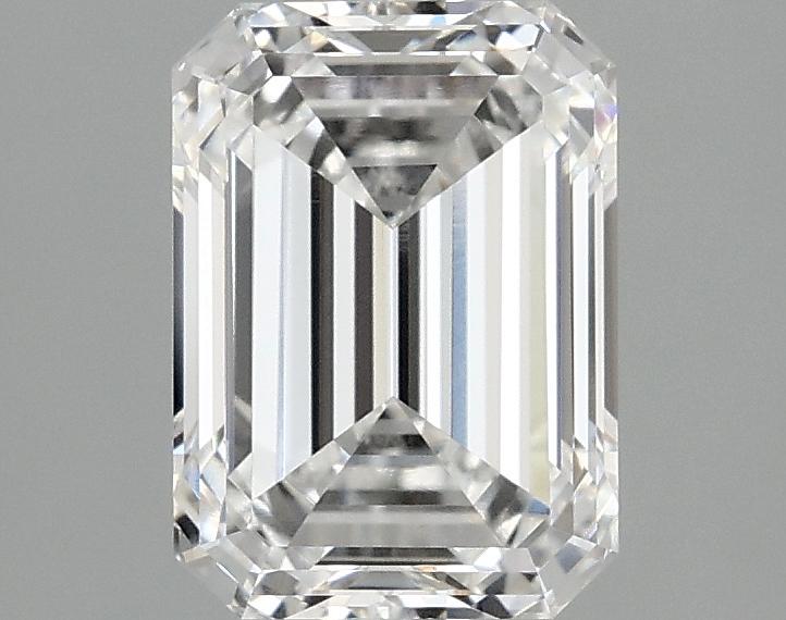 2.07 Carat Emerald Shaped Ideal Cut VVS2 IGI Certified Lab Grown Diamond