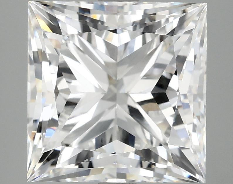 4.8 Carat Princess Shaped Ideal Cut VVS2 IGI Certified Lab Grown Diamond