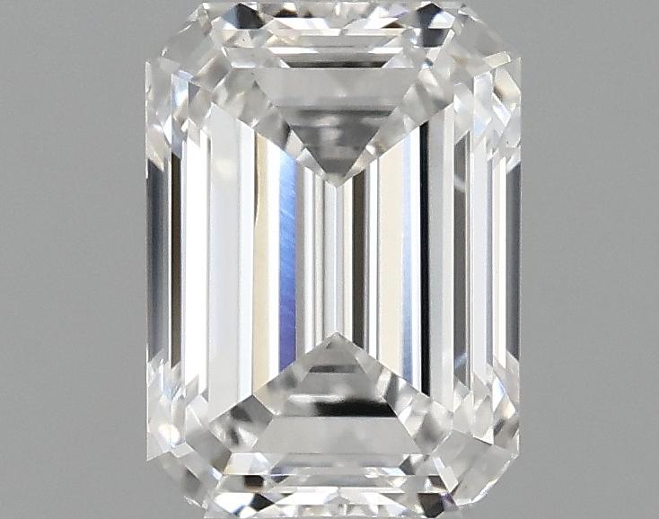 1.1 Carat Emerald Shaped Excellent Cut VVS2 IGI Certified Lab Grown Diamond