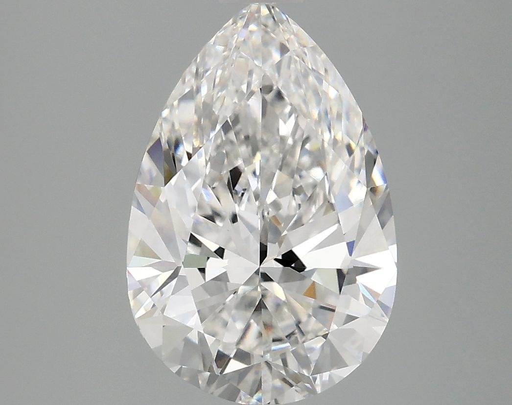 3.03 Carat Pear Shaped Excellent Cut VVS2 IGI Certified Lab Grown Diamond