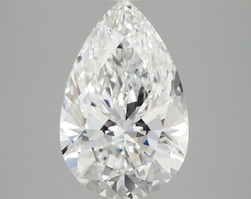 3.09 Carat Pear Shaped Ideal Cut VS1 IGI Certified Lab Grown Diamond