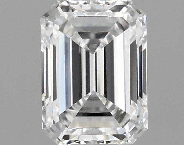 0.98 Carat Emerald Shaped Excellent Cut VVS2 IGI Certified Lab Grown Diamond