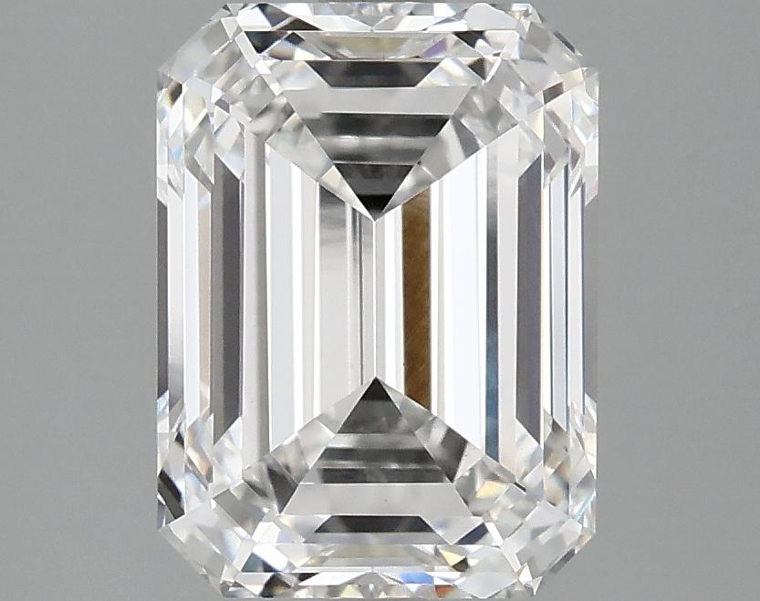 3.06 Carat Emerald Shaped Excellent Cut VVS2 IGI Certified Lab Grown Diamond