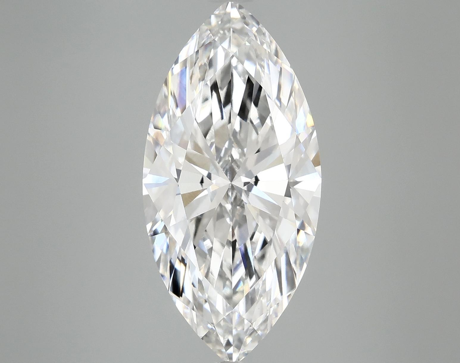 5.09 Carat Marquise Shaped Excellent Cut VS1 GSI Certified Lab Grown Diamond