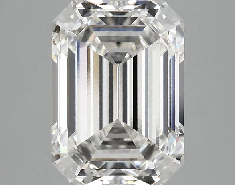 3.08 Carat Emerald Shaped Excellent Cut VVS2 IGI Certified Lab Grown Diamond