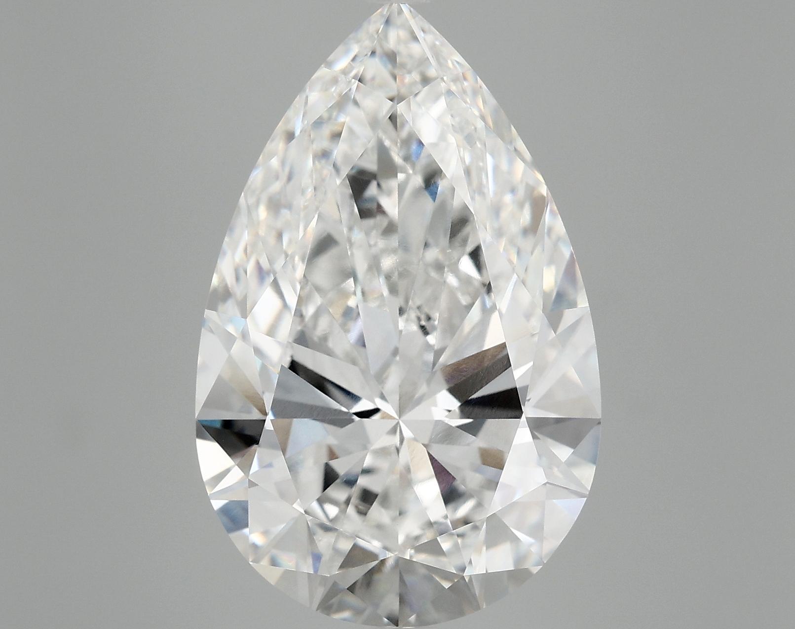 10.0 Carat Pear Shaped Ideal Cut VVS2 IGI Certified Lab Grown Diamond