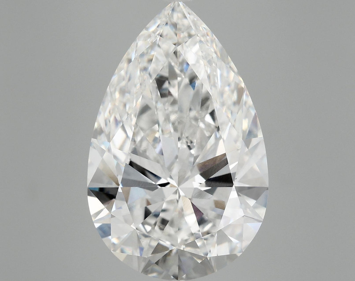 10.0 Carat Pear Shaped Ideal Cut VVS2 IGI Certified Lab Grown Diamond