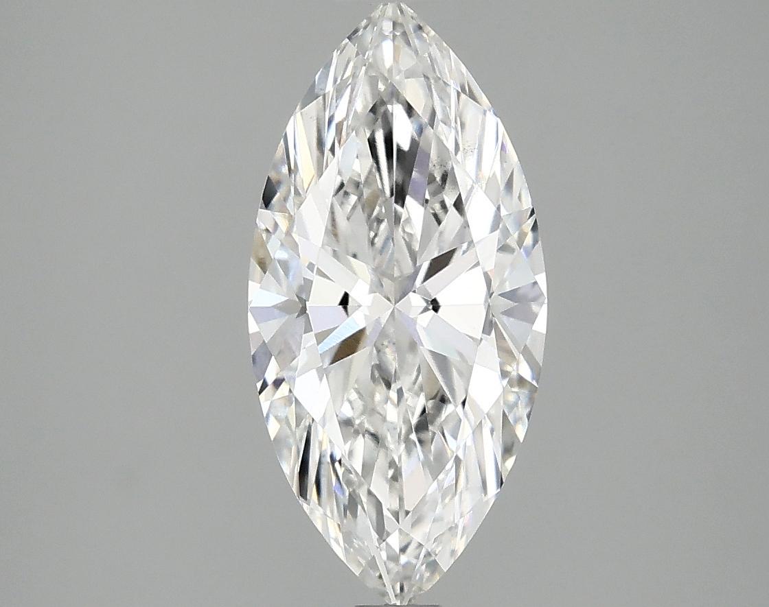 2.01 Carat Marquise Shaped Excellent Cut VS2 IGI Certified Lab Grown Diamond