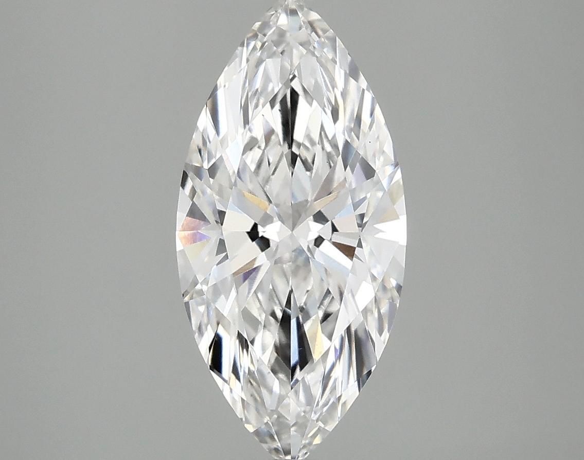 2.03 Carat Marquise Shaped Excellent Cut VS1 IGI Certified Lab Grown Diamond