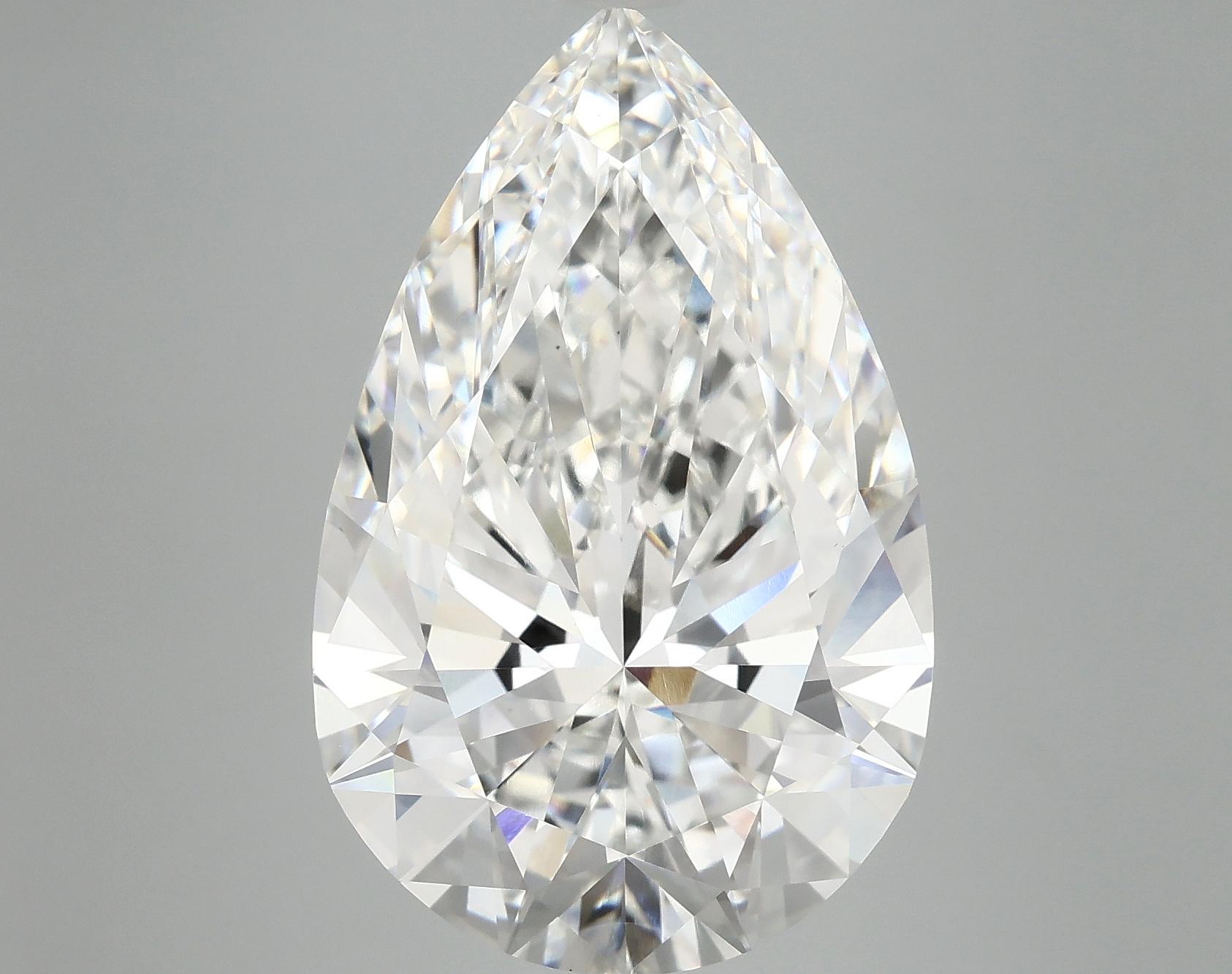 10.09 Carat Pear Shaped Ideal Cut VS1 IGI Certified Lab Grown Diamond