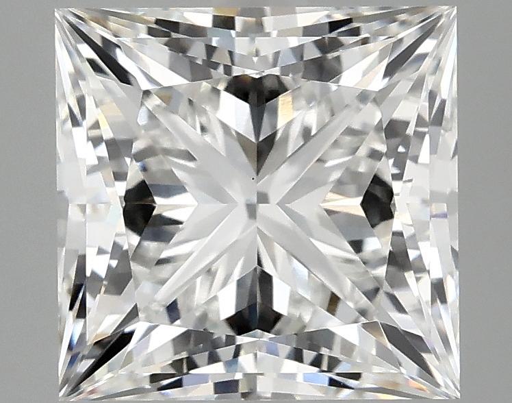 4.14 Carat Princess Shaped Ideal Cut VS1 IGI Certified Lab Grown Diamond