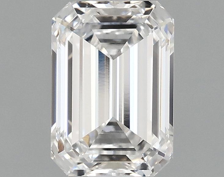 1.06 Carat Emerald Shaped Ideal Cut VVS2 IGI Certified Lab Grown Diamond