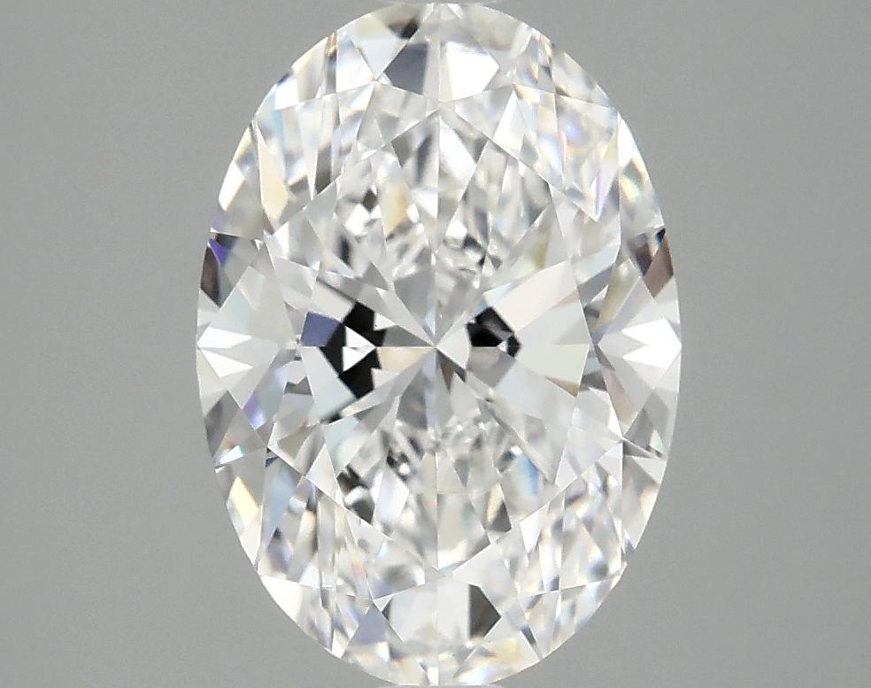 3.06 Carat Oval Shaped Ideal Cut VVS2 IGI Certified Lab Grown Diamond
