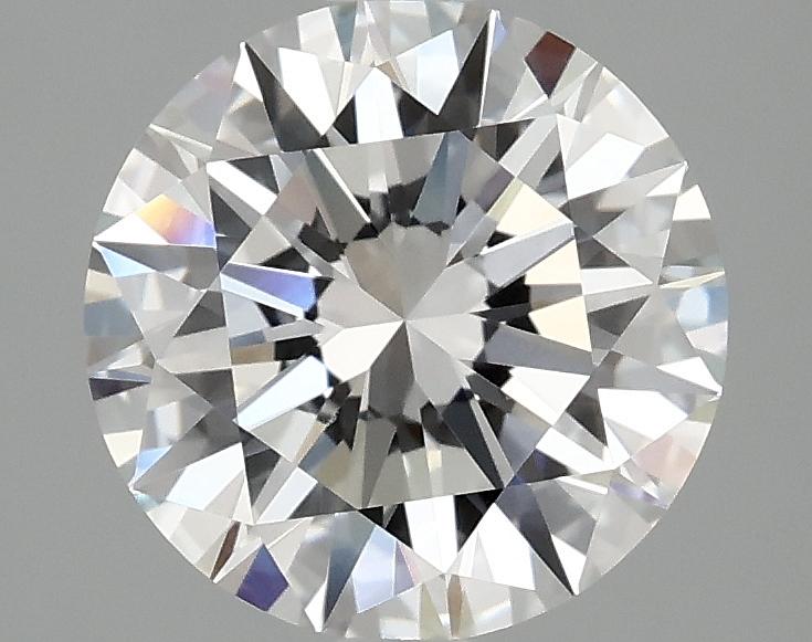 2.44 Carat Round Shaped Excellent Cut VVS2 IGI Certified Lab Grown Diamond