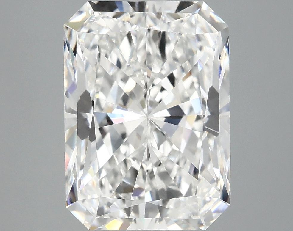 4.19 Carat Radiant Shaped Excellent Cut VVS2 IGI Certified Lab Grown Diamond
