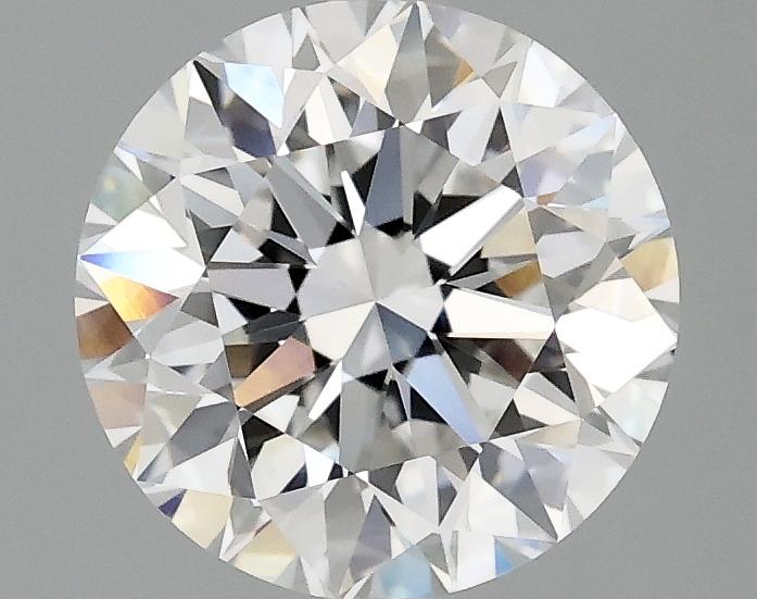 2.1 Carat Round Shaped Excellent Cut VVS2 IGI Certified Lab Grown Diamond
