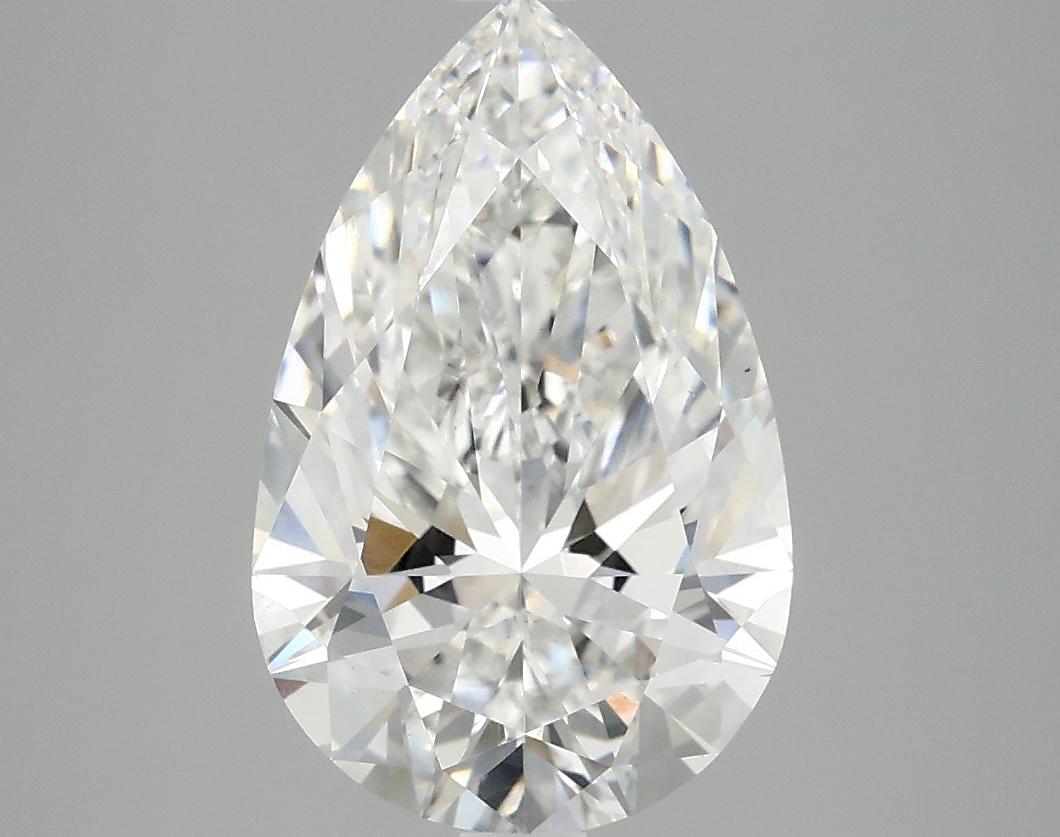 3.07 Carat Pear Shaped Ideal Cut VS2 IGI Certified Lab Grown Diamond
